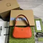 Gucci 739076 Mini ramenní taška Aphrodite oranžová