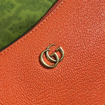 Gucci 739076 Mini ramenní taška Aphrodite oranžová