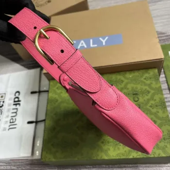 Gucci 739076 Mini ramenní taška Aphrodite Růžová