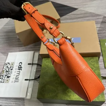 Gucci 731817 Aphrodite Malá Kabelka přes Rameno Oranžová