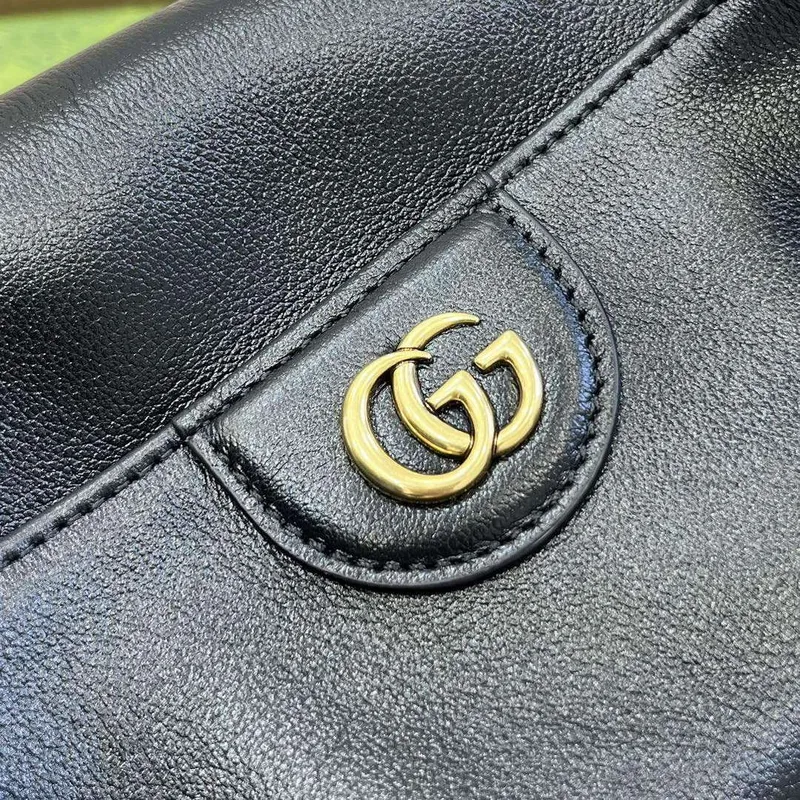 Gucci 746124 Gucci Diana Střední Kabelka přes Rameno Černá