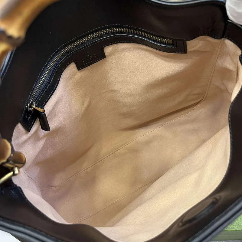 Gucci 746124 Gucci Diana Střední Kabelka přes Rameno Černá