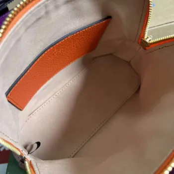 Gucci 715775 Gucci Diana Mini Tote Bag oranžová kůže