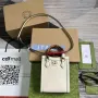 Gucci 739079 Diana Mini Tote Bag Bílá Kůže