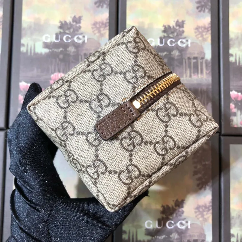 Gucci 611001 GG Ophidia GG kosmetická taška béžová hnědá