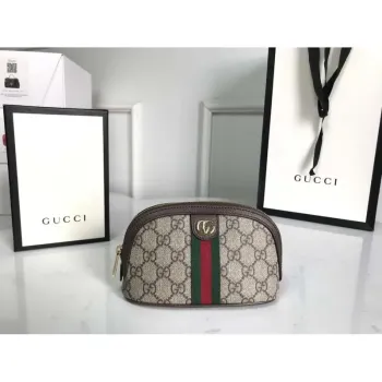 Gucci 625550 Ophidia GG střední kosmetická taška Béžová &ebonová