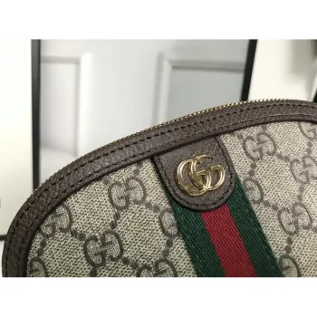 Gucci 625550 Ophidia GG střední kosmetická taška Béžová &ebonová