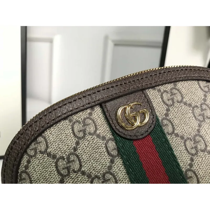 Gucci 625550 Ophidia GG střední kosmetická taška Béžová &ebonová