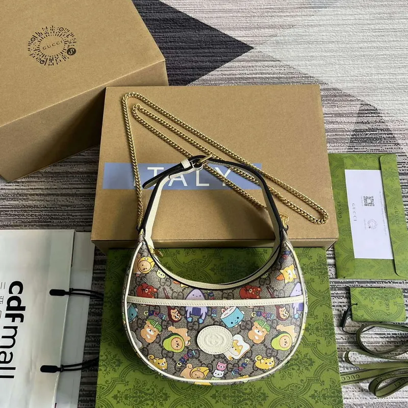 Gucci 726843 Gucci Mini Taška s Tiskem Zvířat