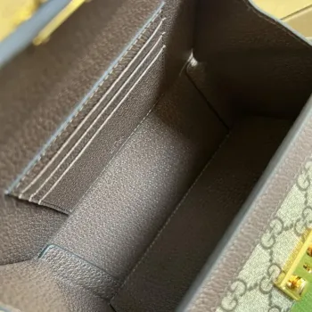 Gucci 678460 GG Mini Taška Hnědá