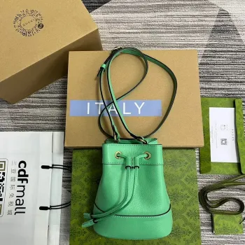 Gucci 550620 Ophidia mini kabela s dvojitým G mátově zelená