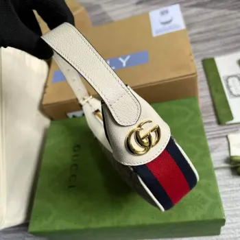Gucci 658551 Ophidia GG Mini Taška Bílá