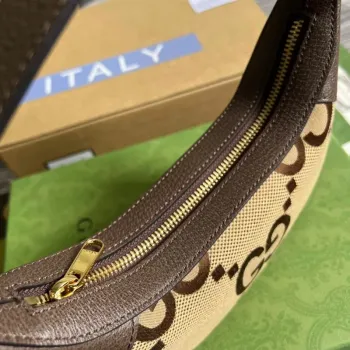 Gucci 658551 Ophidia Jumbo GG Mini Taška Hnědá