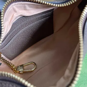 Gucci 658551 Ophidia Jumbo GG Mini Taška Hnědá