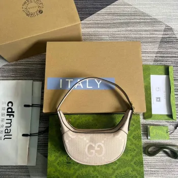 Gucci 658551 Ophidia Jumbo GG Mini Taška Růžová