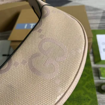 Gucci 658551 Ophidia Jumbo GG Mini Taška Růžová