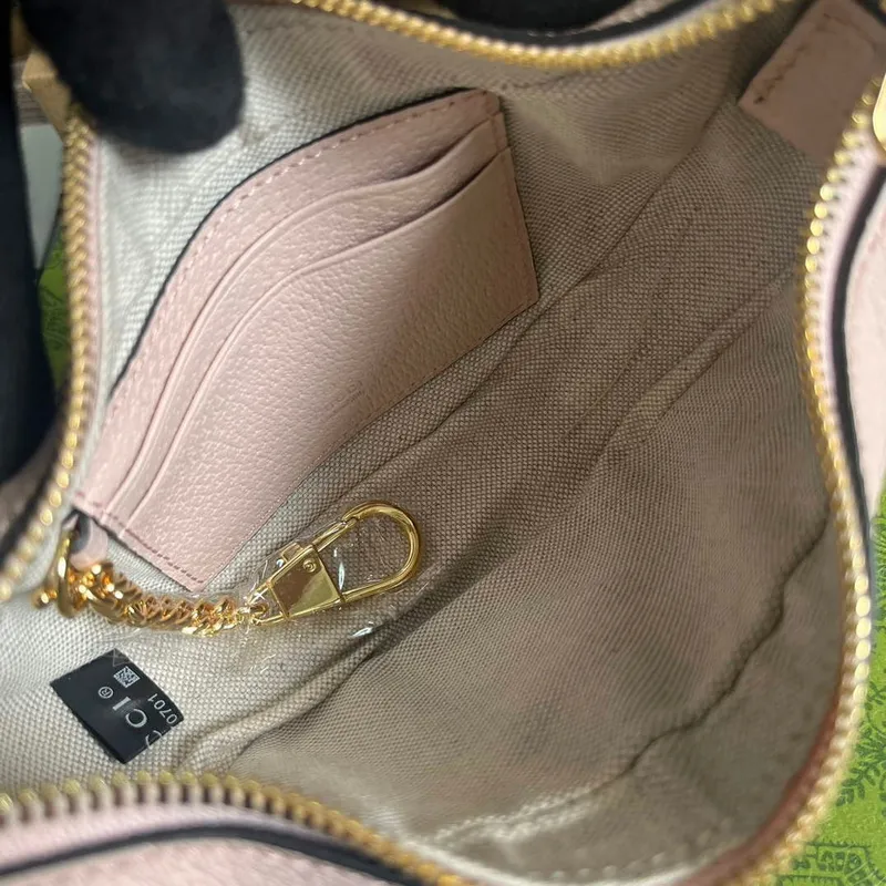 Gucci 658551 Ophidia Jumbo GG Mini Taška Růžová