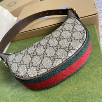 Gucci 658551 Ophidia GG Mini Taška Hnědá