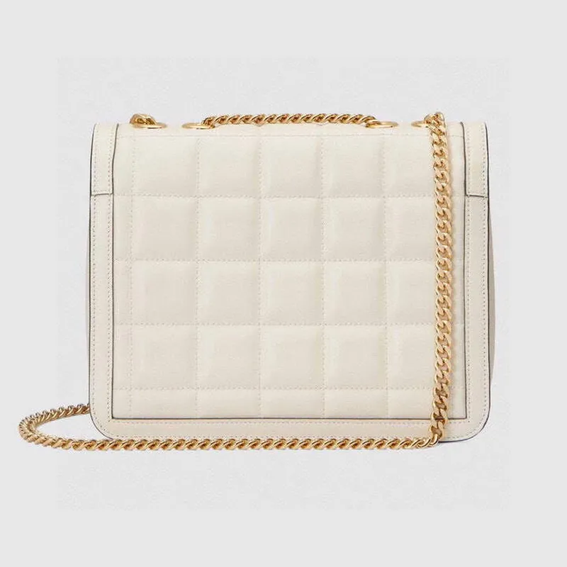 Gucci 740834 Gucci Deco Malá Ramenní Taška Off white