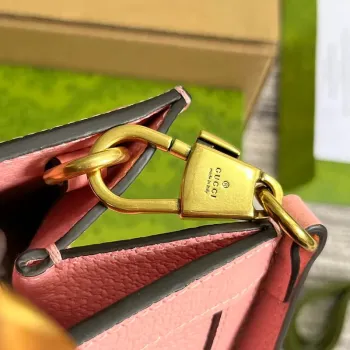 Gucci 735153 Gucci Diana Malá Kabelka Přes Rameno Růžová