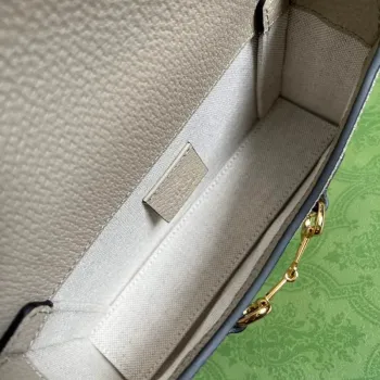 Gucci 699296 Gucci Horsebit 1955 mini taška Ovesná