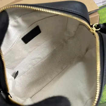 Gucci 742360 Gucci Blondie Malá Kabelka přes Rameno Černá