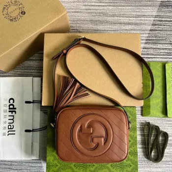 Gucci 742360 Gucci Blondie Malá Kabelka přes Rameno Cuir