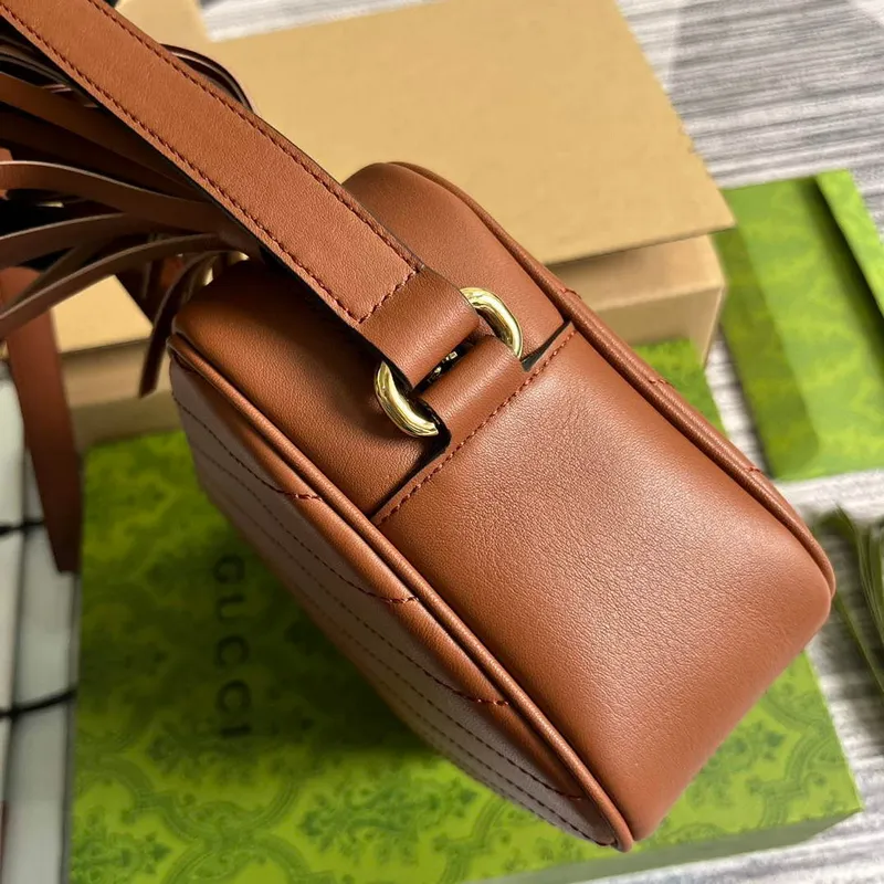 Gucci 742360 Gucci Blondie Malá Kabelka přes Rameno Cuir