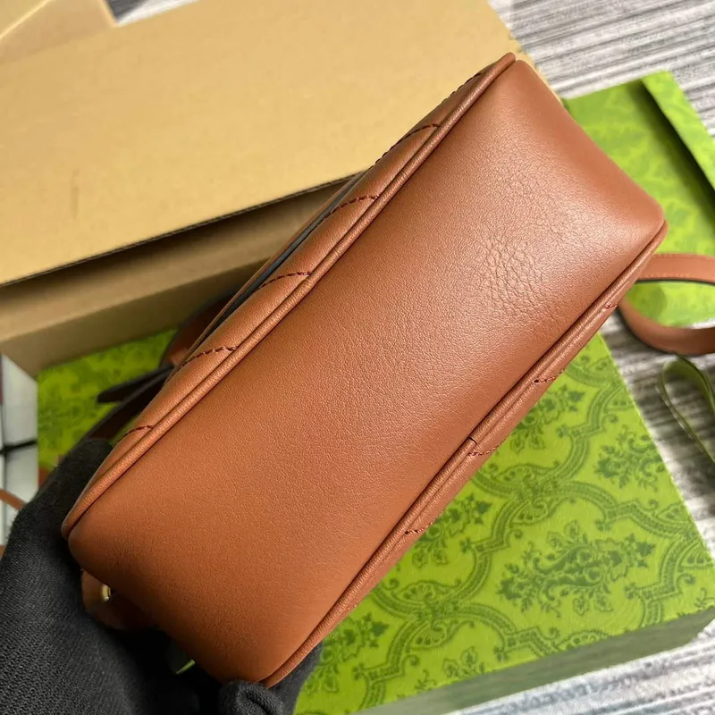 Gucci 742360 Gucci Blondie Malá Kabelka přes Rameno Cuir