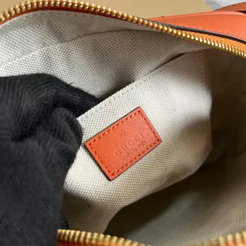 Gucci 742360 Gucci Blondie Malá Kabelka Přes Rameno Oranžová