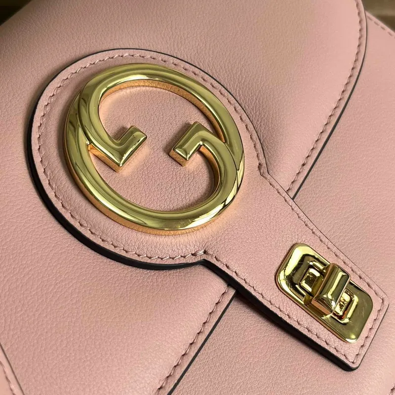 Gucci 735101 Gucci Blondie Taška s horním uchem Světle růžová