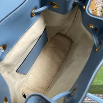 Gucci 702101 Bamboo batoh Modrý