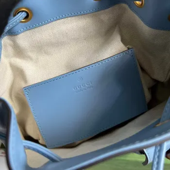 Gucci 702101 Bamboo batoh Modrý