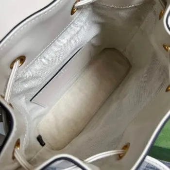 Gucci 702101 Bamboo batoh bílý