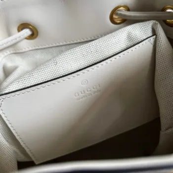 Gucci 702101 Bamboo batoh bílý