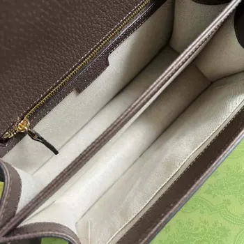 Gucci 651055 Ophidia GG malá kabelka s horním uchopem Camel a banánová