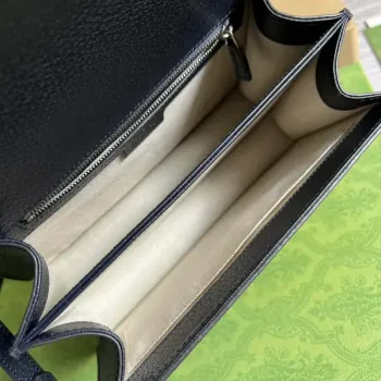 Gucci 651055 Ophidia GG malá kabelka s horním uchem Béžová a Černá