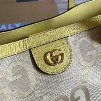 Gucci 631685 Ophidia jumbo GG střední taška Banana