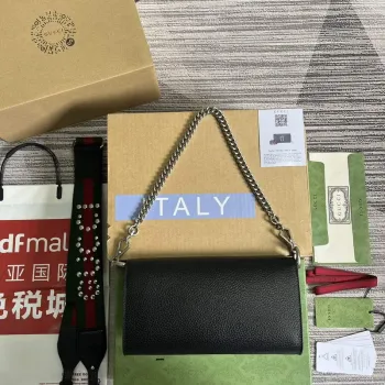 Gucci 731782 Dionysus malá ramenní taška černá