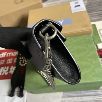 Gucci 731782 Dionysus malá ramenní taška černá