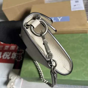 Gucci 731782 Dionysus malá ramenní taška Bílá