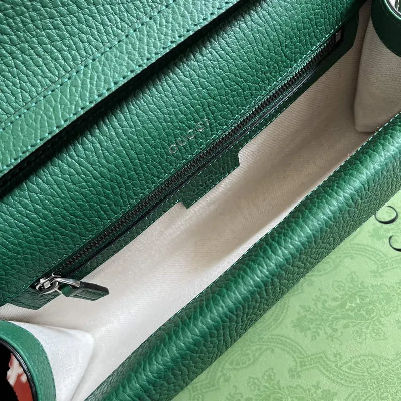 Gucci 731782 Dionysus malá ramenní taška Zelená