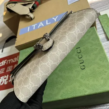 Gucci 731782 Dionysus malá ramenní taška béžová