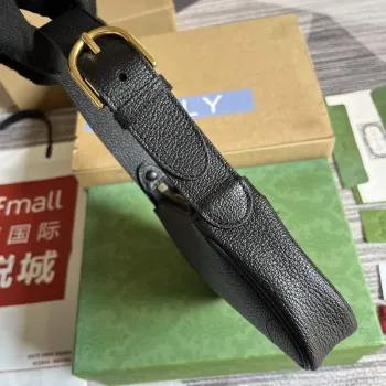 Gucci 739076 ramenní taška Aphrodite s Double G černá