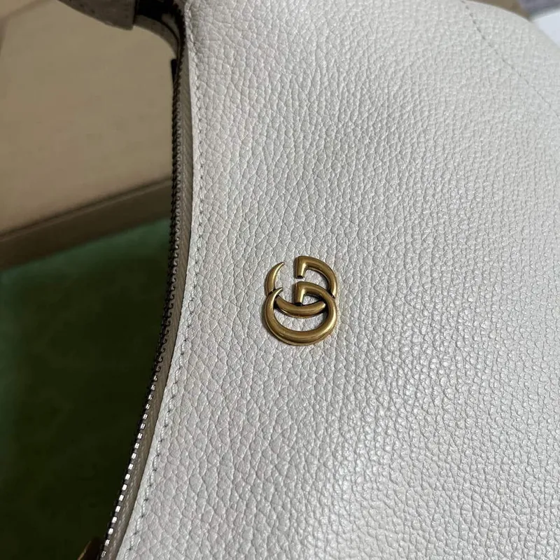 Gucci 739076 ramenní taška Aphrodite s Double G bílá