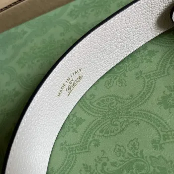 Gucci 739076 ramenní taška Aphrodite s Double G bílá