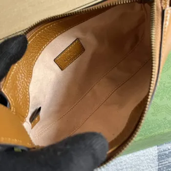 Gucci 739076 ramenní taška Aphrodite s Double G Cuir