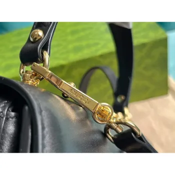 Gucci 735101 Gucci Blondie Taška s horním držadlem Černá