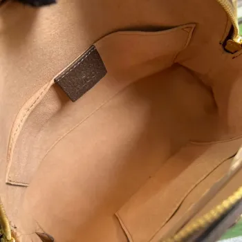 Gucci 499621 Ophidia GG malá kabelka přes rameno Hnědá