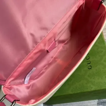 Gucci 664143 Dětská messenger taška Růžová